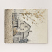 Puzzle de l'ancienne ferme des années 1920 (Horizontal)