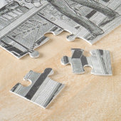 Puzzle de l'ancienne machine et de l'opérateur (Côté)