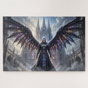 Puzzle de l'ange noir sanctuaire