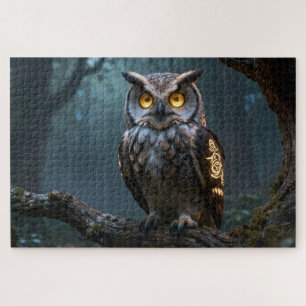Puzzle de l'Animal Spirituel Celtique Chouette