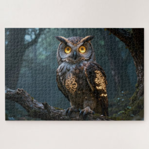 Puzzle de l'Animal Spirituel Celtique Hibou