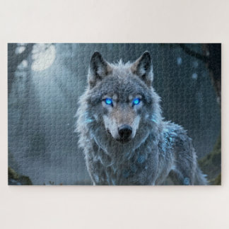 Puzzle de l'animal spirituel celtique Loup