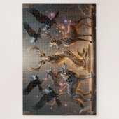 Puzzle de l'animal totem de l'esprit celtique (Vertical)