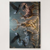 Puzzle de l'animal totem de l'esprit celtique (Vertical)