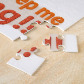 Puzzle de lapin avec vegie (Côté)