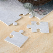 Puzzle de lapin de Noël (Côté)