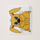 Puzzle de lapin gras mignon (Vertical)