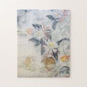 Puzzle de lapin Sumi e Moon (Vertical)