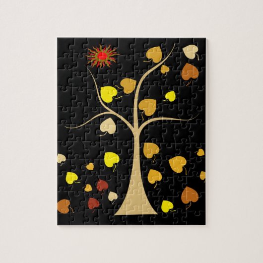 Puzzle de l'arbre d'amour (Vertical)