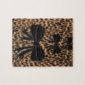 puzzle de l'arc noir léopard pour tout le monde (Horizontal)