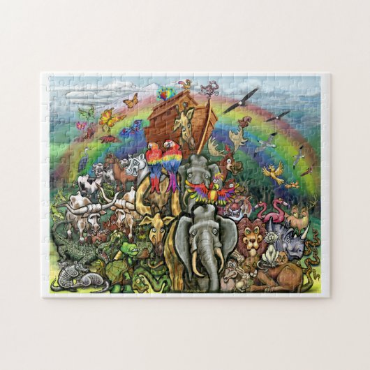 Puzzle de l'arche de Noah (Horizontal)