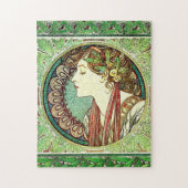 Puzzle de laurier d'Alphonse Mucha (Vertical)