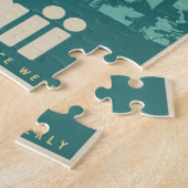 Puzzle de l'aviation Honolulu vintage (Côté)