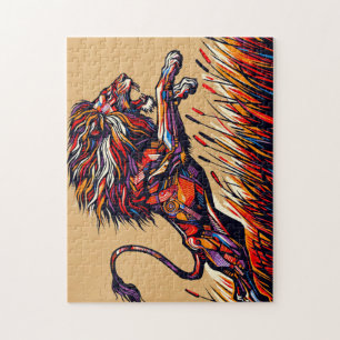 Puzzle de Leaping Lion