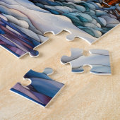 Puzzle de l'église d'hiver (Côté)