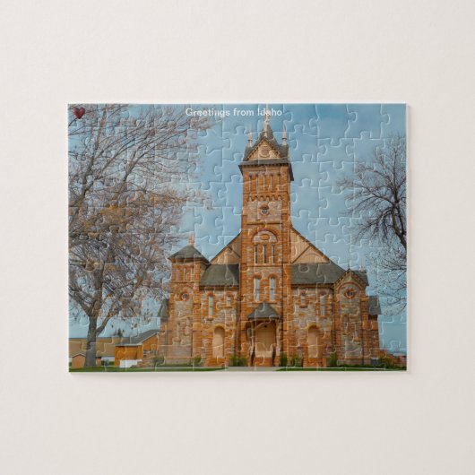 Puzzle de l'Église mormone de l'Idaho (Horizontal)