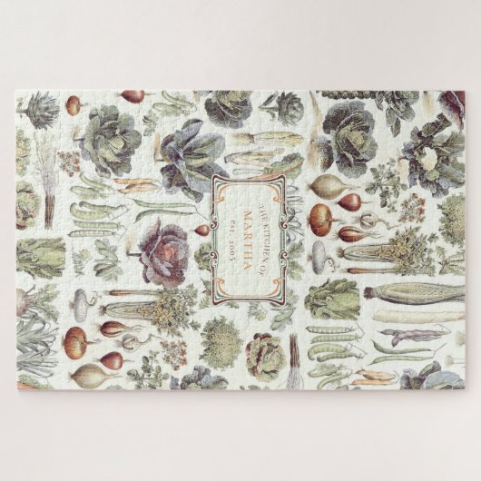 Puzzle de légumes Adolphe Millot (Horizontal)