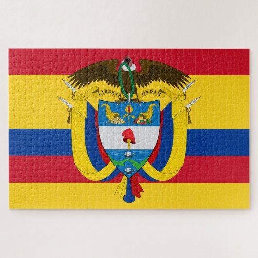 puzzle de l'emblème de la colombie (Horizontal)