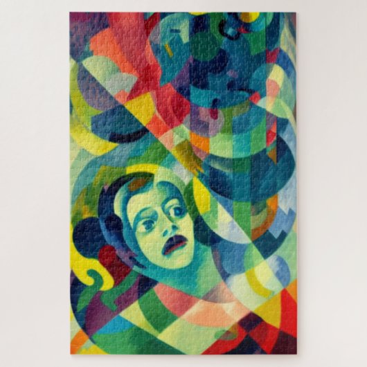 Puzzle de l'espoir Abstrait (Vertical)