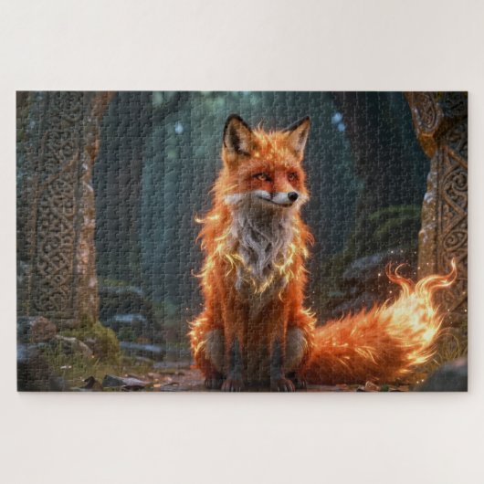 Puzzle de l'Esprit Celtique Renard (Horizontal)