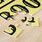 Puzzle de lettres et de chiffres (Côté)