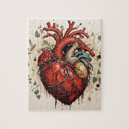 Puzzle de l'harmonie cardiaque (Vertical)