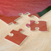 Puzzle de l'Hibiscus Orange (Côté)