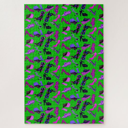 Puzzle de l'histoire de chaussures (Vertical)