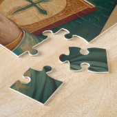 Puzzle de l'icône St Patrick - Jigsaw orthodoxe ca (Côté)