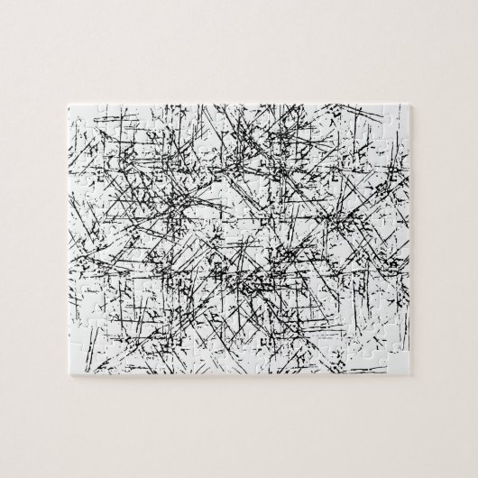 Puzzle de lignes noires (Horizontal)