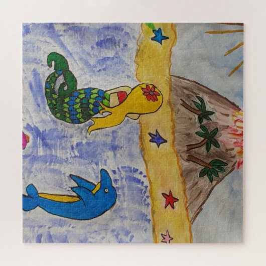 Puzzle de l'île Mermaid (Horizontal)