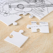 Puzzle de l'île Tropical (Côté)