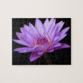 Puzzle de Lily d'eau violette (Horizontal)
