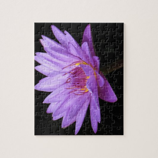 Puzzle de Lily d'eau violette (Vertical)