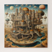 Puzzle de l'immeuble urbain visionnaire (Vertical)