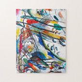 Puzzle de l'improvisation 28 de Kandinsky (Vertical)