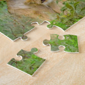 Puzzle de lionne et de bébé de l'amour de mère (Côté)