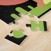 puzzle de lions de jungle (Côté)