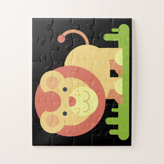 puzzle de lions de jungle (Vertical)