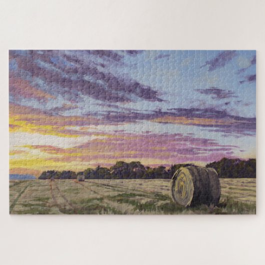 Puzzle de Living Sky Prairie par Greg Hargarten (Horizontal)