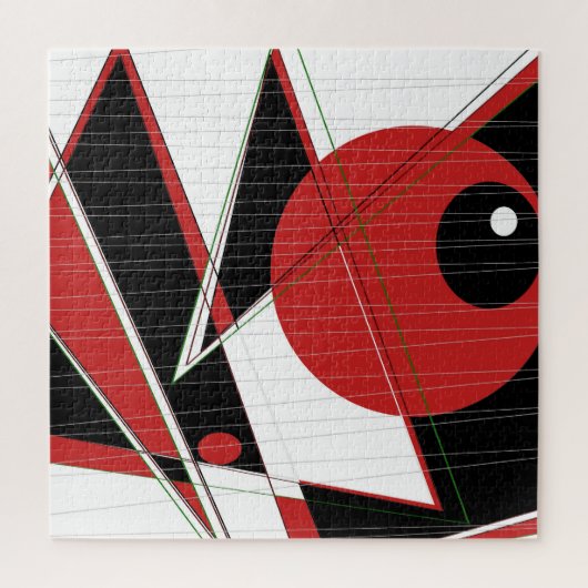 Puzzle de l'oeil rouge (Vertical)