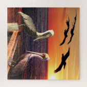 Puzzle de l'oiseau pélican (Horizontal)
