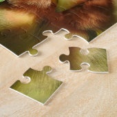 Puzzle de l'oiseau rose (Côté)