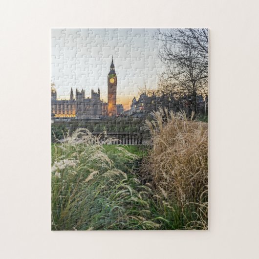 Puzzle de Londres Elizabeth Tower (Vertical)