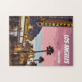 Puzzle de Los Angeles California (Horizontal)