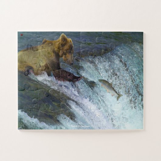 Puzzle de l'ours Brown Kodiak (Horizontal)