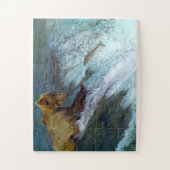 Puzzle de l'ours brun Kodiak (Vertical)