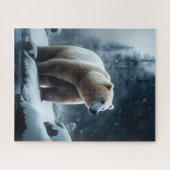 Puzzle de l'ours d'hiver (Horizontal)