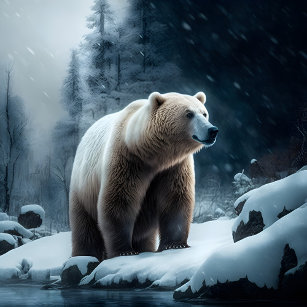 Puzzle de l'ours d'hiver