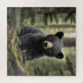 Puzzle de l'ours noir de North Woods (Horizontal)